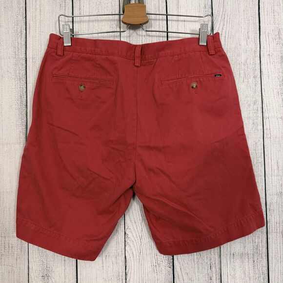 Polo Ralph Lauren Men's W33 Pink Classic Fit Cotton 9" Inseam Bermuda Shorts - Picture 2 of 6